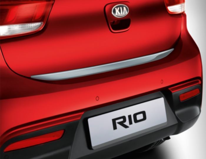 Genuine Kia Rio 2017 > Silver Tailgate Trim Line H8491ADE00SL