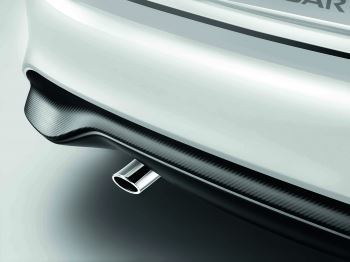 Nissan Pulsar (2014 >)Genuine Exhaust pipe finisher 1.2 Petrol Chrome KE7911K00A