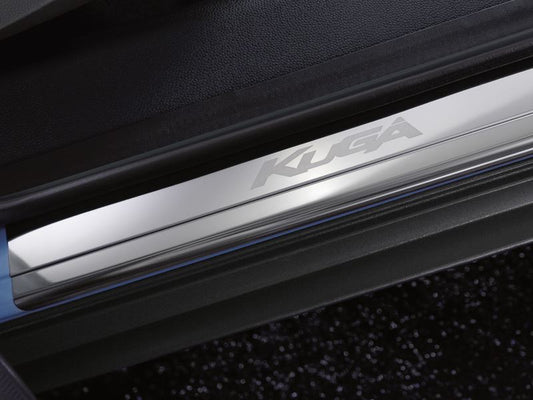 Genuine Ford Kuga Sill Protectors - Front Pair in Stainless Steel (1700868) 2008 - 2012