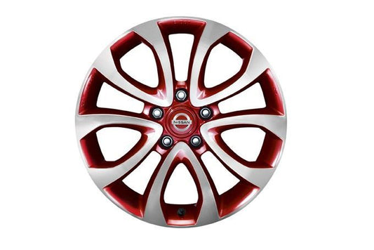 Nissan Juke (2014 >) 17" Alloy Wheel in Detroit Red (KE4091K200R1)