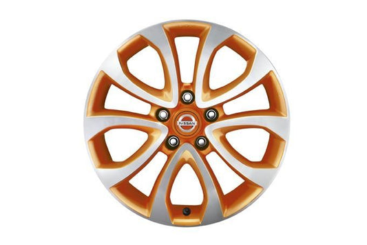 Nissan Juke (2014 >) 17" Alloy Wheel in Oppama Orange (KE4091K200O1)
