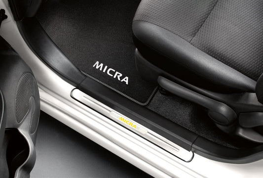 Genuine Nissan Micra 08/13> Illuminated Door Sill Protectors Pair (G69501HA0A)