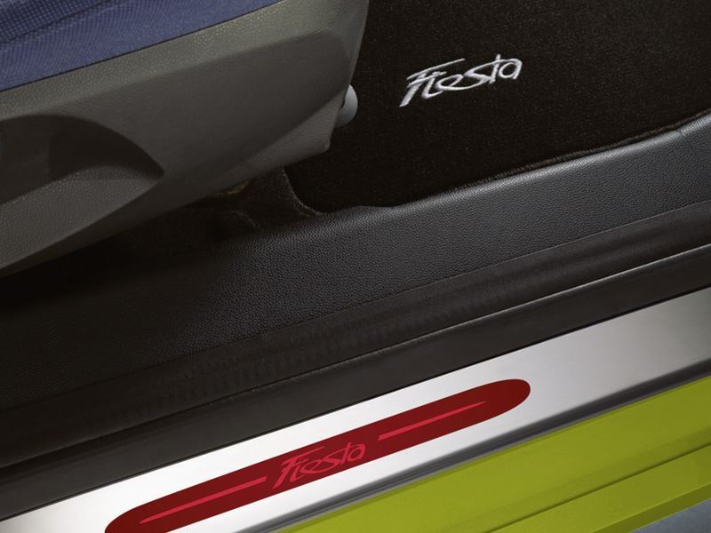 Genuine Ford Fiesta Illuminated Sill Protectors -  5 dr model to 10/12 (1756251)