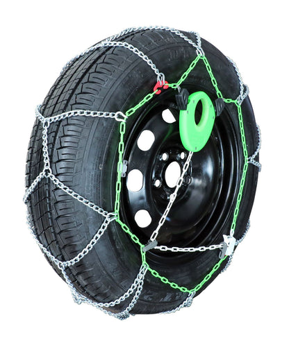 Green Valley TXR7 Winter 7mm Snow Chains - Car Tyre for 18" Wheels 255/40-18