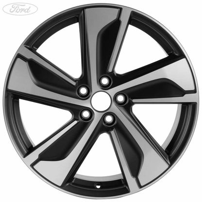 Genuine Ford Puma 2020> 19" Alloy Wheel, 7.0 x 18" Matt Black / Machined 2393232