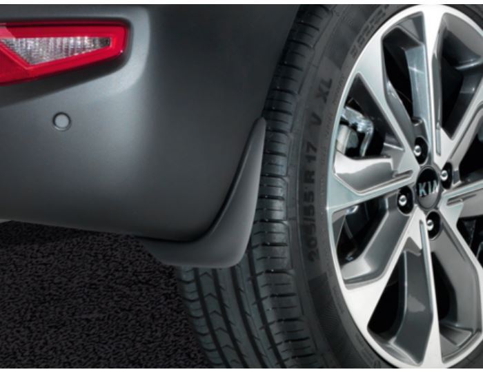 Genuine Kia Stonic 2017> Rear Mudflap / Mud Flap Kit, Set of 2 H8F46AK300