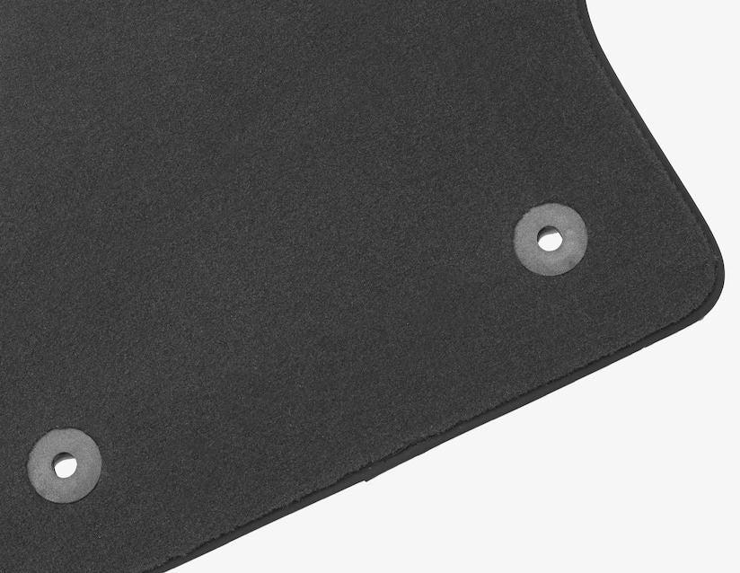 Ford Grand C-Max / C-Max 04/15> Front Velours Carpet Floor Mats - Black 1930054