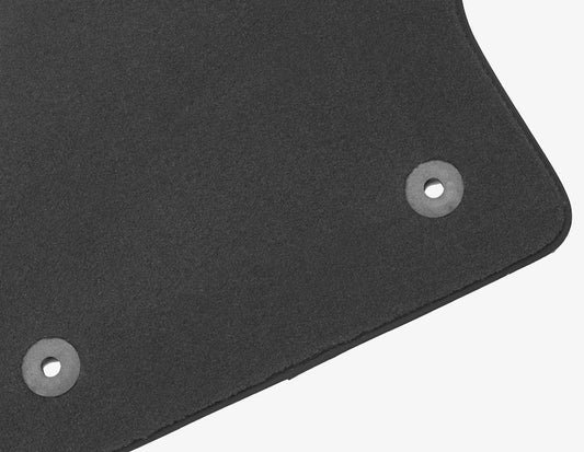Ford Grand C-Max / C-Max 04/15> Front Velours Carpet Floor Mats - Black 1930054