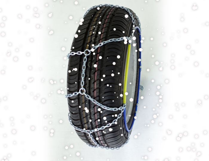 Green Valley TXR7 Winter 7mm Snow Chains - Car Tyre for 17" Wheels 225/55-17