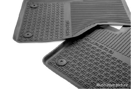 Genuine Skoda Superb Saloon 2016 > Front Rubber Floor Mats 3V2061551