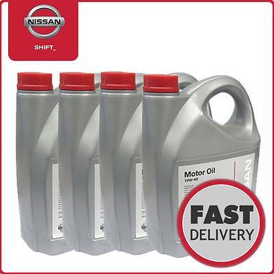 Genuine Nissan 10W40 Semi Synthetic Motor / Engine Oil 20 litres / ltrs 20L