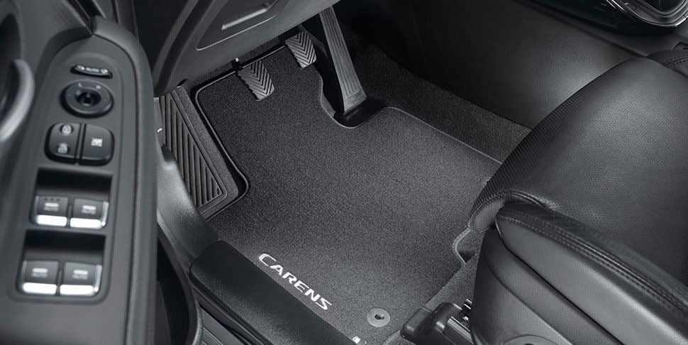 Kia Carens 2013 > Velour Carpet Mats -  Set of Four (A4143ADE10)