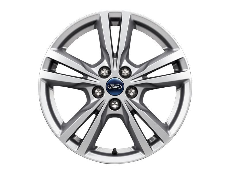 Ford S-Max 2015>Single Alloy wheel 17"5 x 2-Spoke Design,Sparkle Silver 1889409