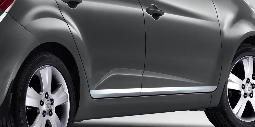 Kia Venga Side Door Mouldings (Silver) 2010-2018 (1P271ADE00)