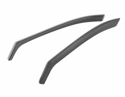Genuine Ford Puma 2020> ClimAir  Wind Deflectors, Front Door Window Black Kit