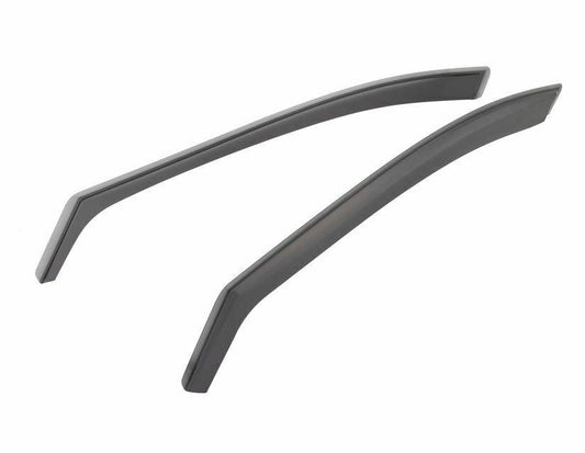 Genuine Ford Puma 2020> ClimAir  Wind Deflectors, Front Door Window Black Kit