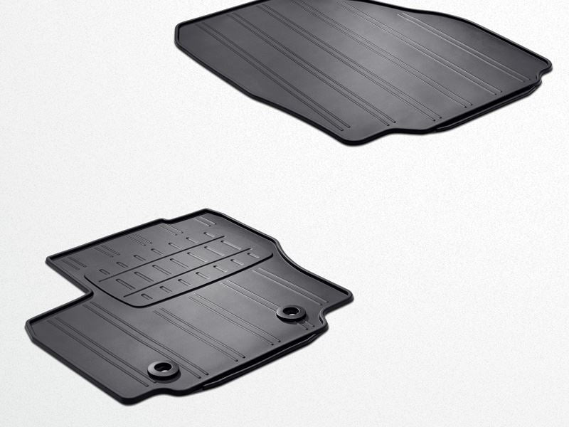 Genuine Ford Fiesta Rubber Car Mats - Front from 23/02/2011  (1728711)