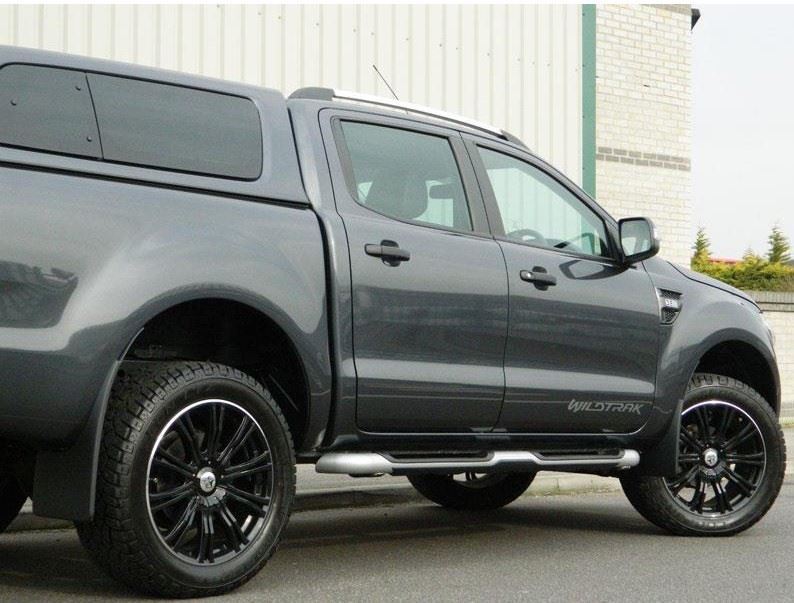 Ford Ranger 2016> Wolf Vermont Sport Alloy Rim In Black With Road Tyres