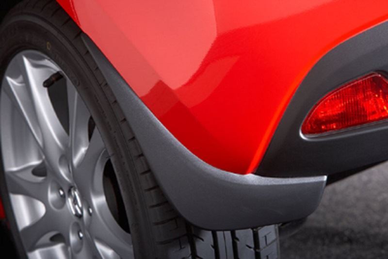 Mazda 2 (DE) 08/2010 > Rear Mud Flaps (D651V3460G)