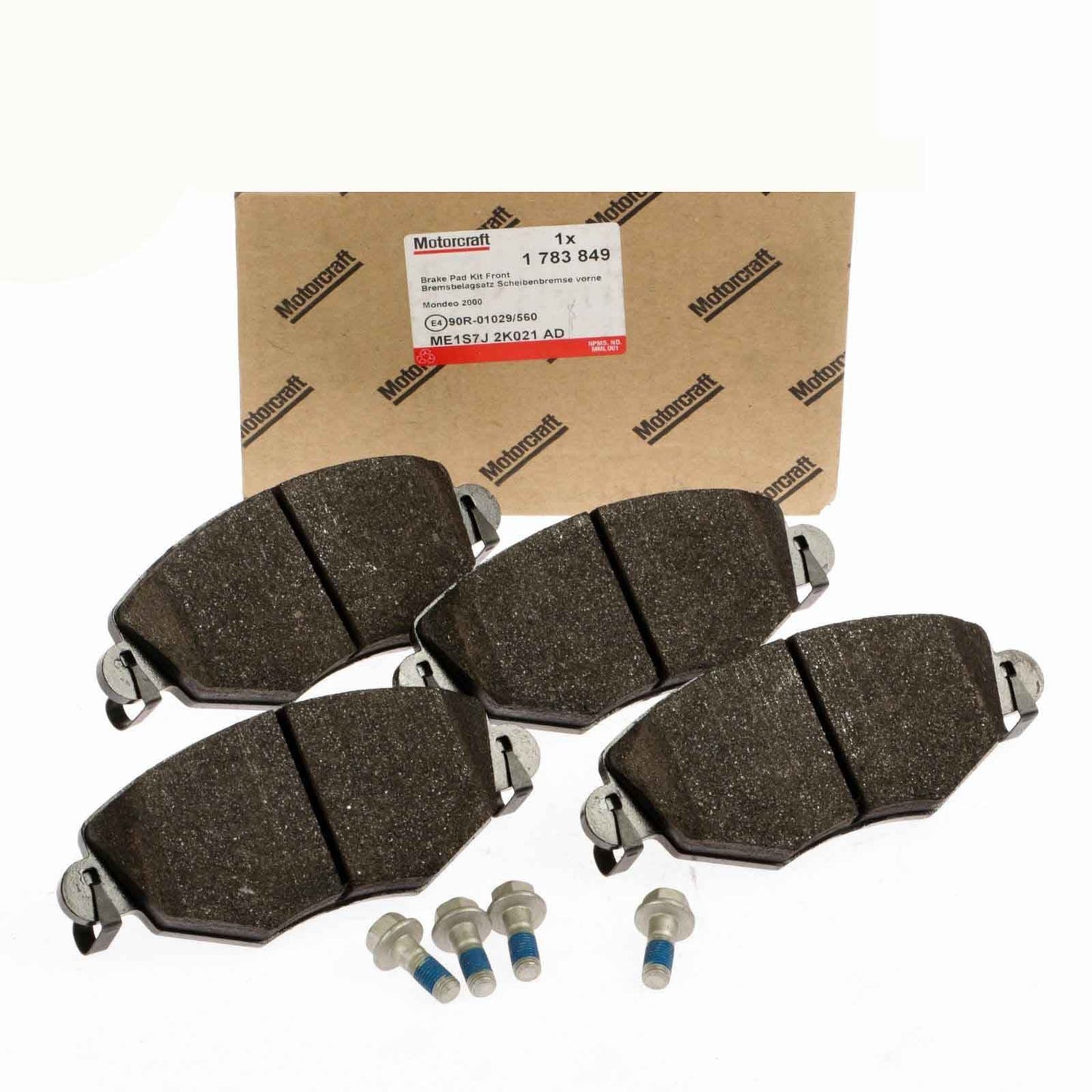 GENUINE FORD MONDEO Mk 3 Saloon  1.8 Sci  06.03 - 03.07 130HP FRONT BRAKE PADS