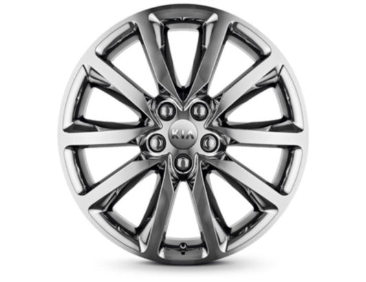 Genuine Kia Sorento 2018 > 19" Alloy Wheel Kit  - Chrome OE Design, C5F40AK350