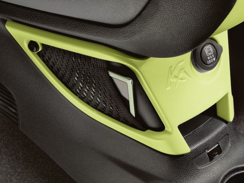 Genuine Ford Ka Centre Console Mounted Storage Net in Jump (Green) (1559593)