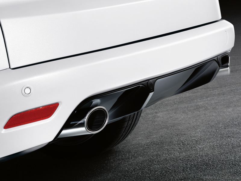 Single Sided Rear Diffuser Single Ford S-Max Rear Diffuser - w/out parking sensor single exhaust ...