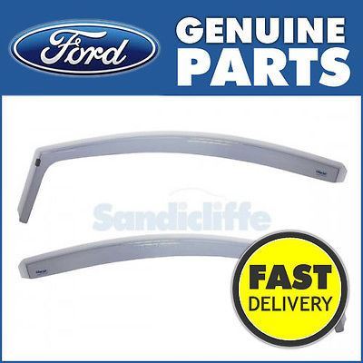 Genuine Ford S-Max Front Wind Deflector - light grey (1454598) to 04.2010