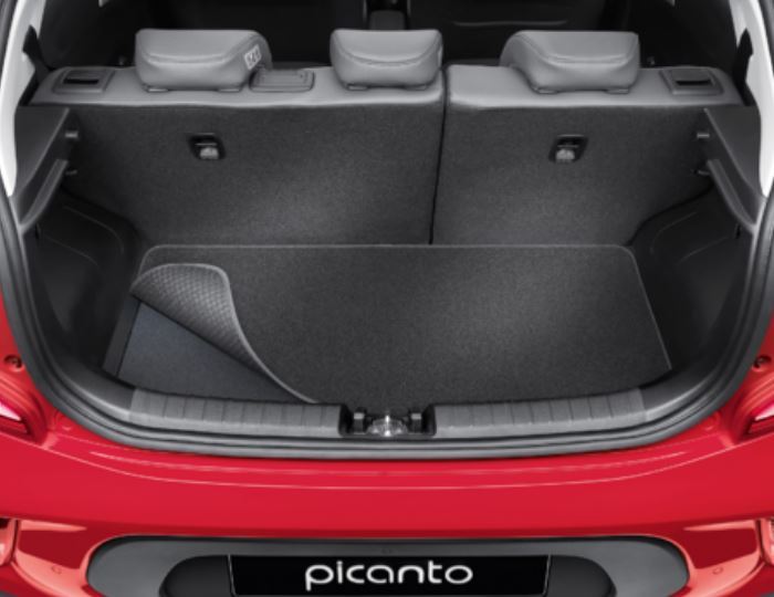 Genuine Kia Picanto 2017 > Reversible Boot Mat - With Underfloor Tray