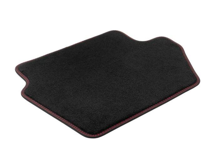 Genuine Ford Puma 2020> Set of Rear Velour Floor Carpet Mats Red Stitching RHD