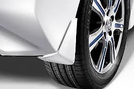 Genuine Nissan Leaf 2018> Mudguards Set / Mud Flaps Set - White Pearl (Qab)