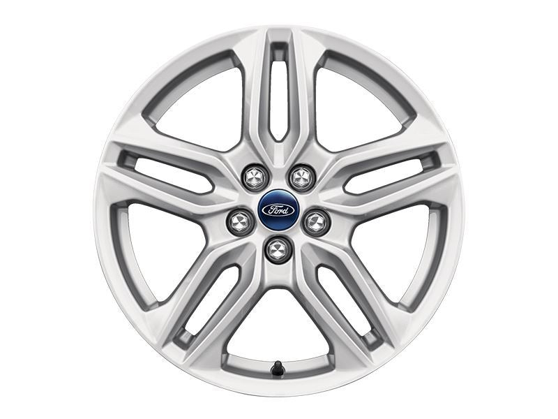 Ford S-Max 2015>Single Alloy wheel 18"5 x 2-Spoke Design,Sparkle Silver 1889412