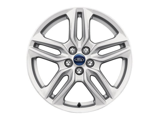 Ford S-Max 2015>Single Alloy wheel 18"5 x 2-Spoke Design,Sparkle Silver 1889412