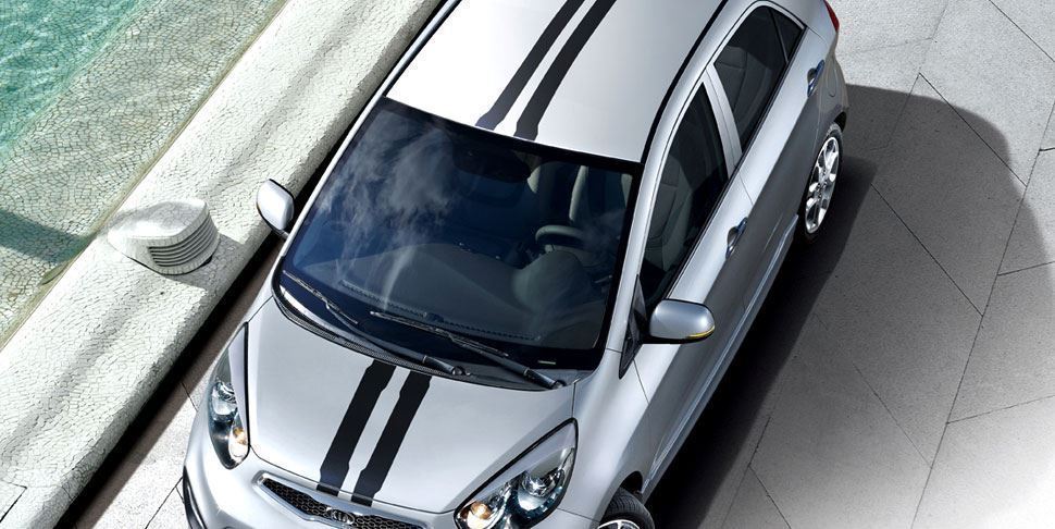 Kia Picanto Body Decal - Black (1Y200ADE00BL)