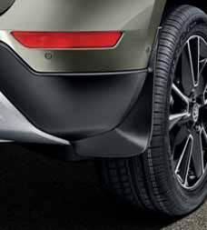 Skoda Yeti City Rear Mud Flaps / Guards (5L0075101)