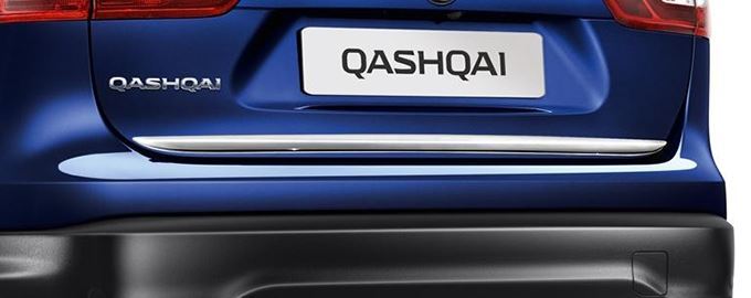 Nissan Qashqai (2014 -2017) Tailgate Trunk Lower Finisher In Chrome KE7914E52C