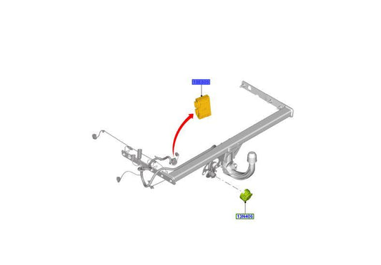 Genuine Ford Puma 2020> Tow Bar Module - 2596976