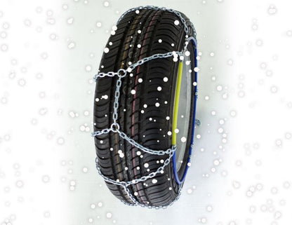 Green Valley TXR7 Winter 7mm Snow Chains - Car Tyre for 16" Wheels 215/70-16