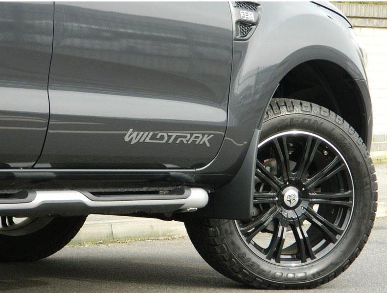 Ford Ranger 2016> Wolf Vermont Sport Alloy Rim In Black With Road Tyres