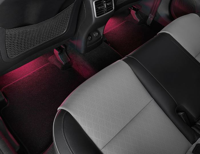 Genuine Kia Sportage 2016-2018 LED Footwell Illumination Kit - Second Row Red -