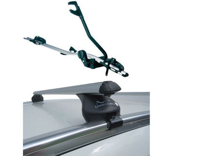 Aluminium Bars - Roof Rack- Rail Bars 1 x Thule 598 Bike Carrier Bmw Serie 3 Touring (F31) 2012-