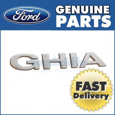Genuine Ford Fiesta Ghia Badge - (1997 - 2002) 1132602