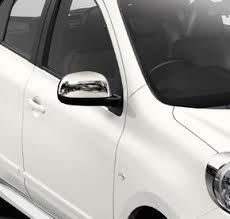 Genuine Nissan Micra 08/13> Mirror Covers - Carbon Look (KE9601H000CB)