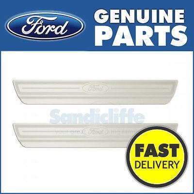 Genuine Ford Fiesta Sill Protectors - Aluminium ( 5 Dr Models <10.08) 1456591