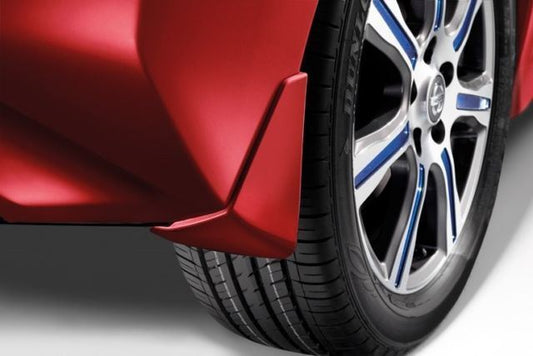 Genuine Nissan Leaf 2018> Mudguards Set / Mud Flaps Set - Red Brisk (Z10)