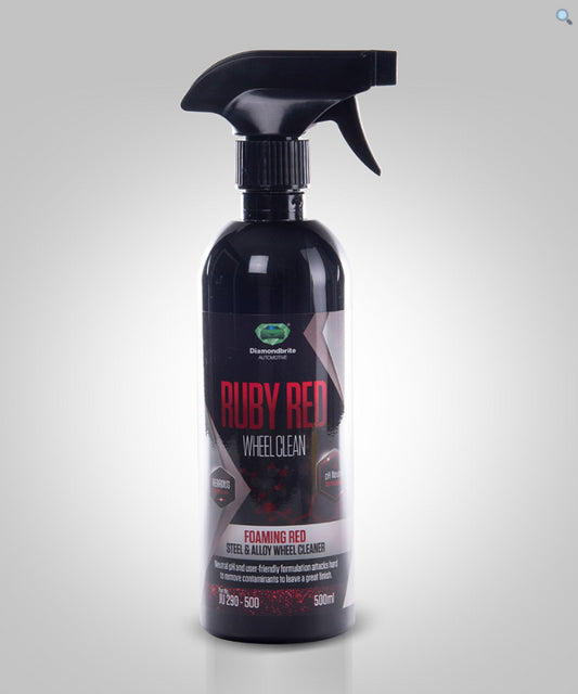 Diamond Brite Ruby Red Alloy Wheel Cleaner Trigger 500ml JU290500