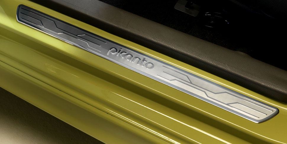Kia Picanto 2011 - 2014 Sill Protector - Set of 2 (1Y450ADE00)