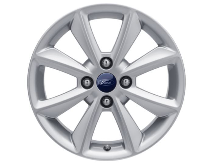 Genuine Ford Fiesta 2017> 16" Alloy Wheel - Sparkle Silver - 2125245