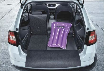 Skoda Fabia Estate 2015 > Fold Out Rubber Bootliner 6V9061210