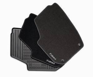 Skoda Fabia Rubber Car Mat Set - Four Piece  (5J2061550)